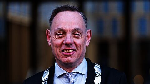Burgemeester Ron Konig